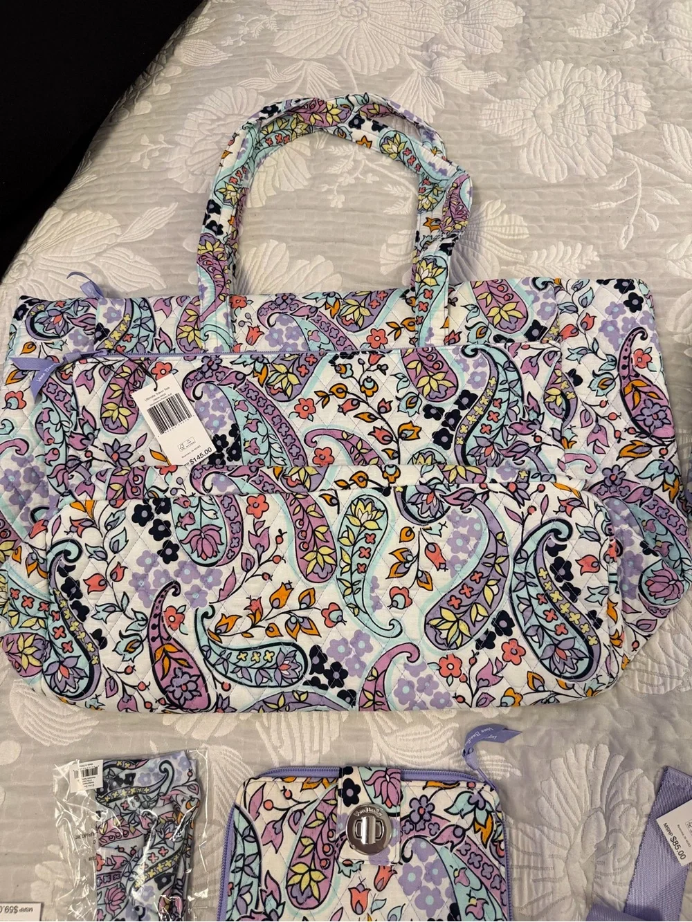 Vera Bradley Maddalena (Retired) 8 Piece Lot
